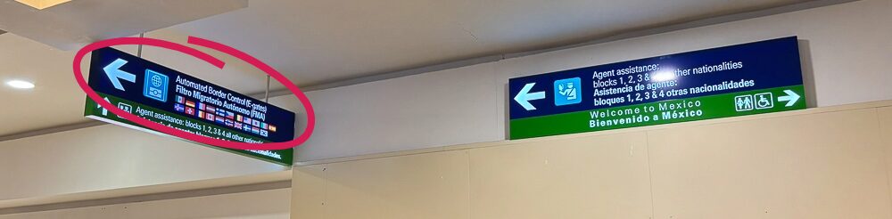 カンクン旅行の前に要チェック!VISITAX と入国審査 2 Cancun International Airport