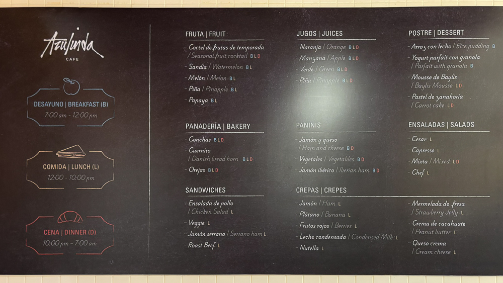 カンクンでオールインクルーシブ!【Hilton Cancun Mar Caribe All-Inclusive Resort】 18 Azulinda Café - Hilton Cancun Mar Caribe All-Inclusive Resort