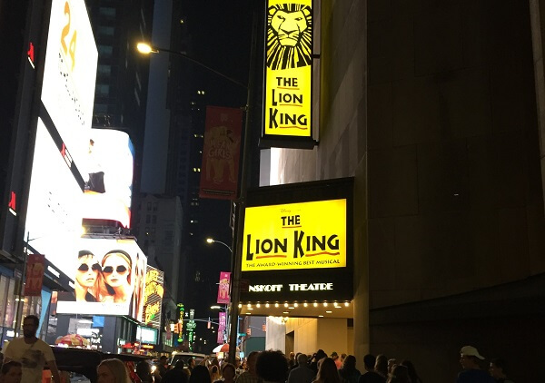 Lion King in NY