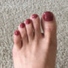 Foot gel - Bordeaux Red