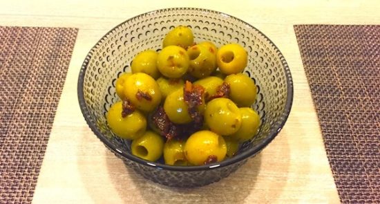 Marinated Olives with Sun Dried Tomatoes
