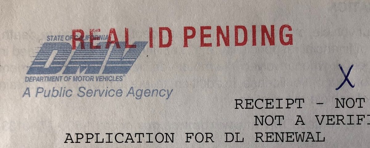 REAL ID pending